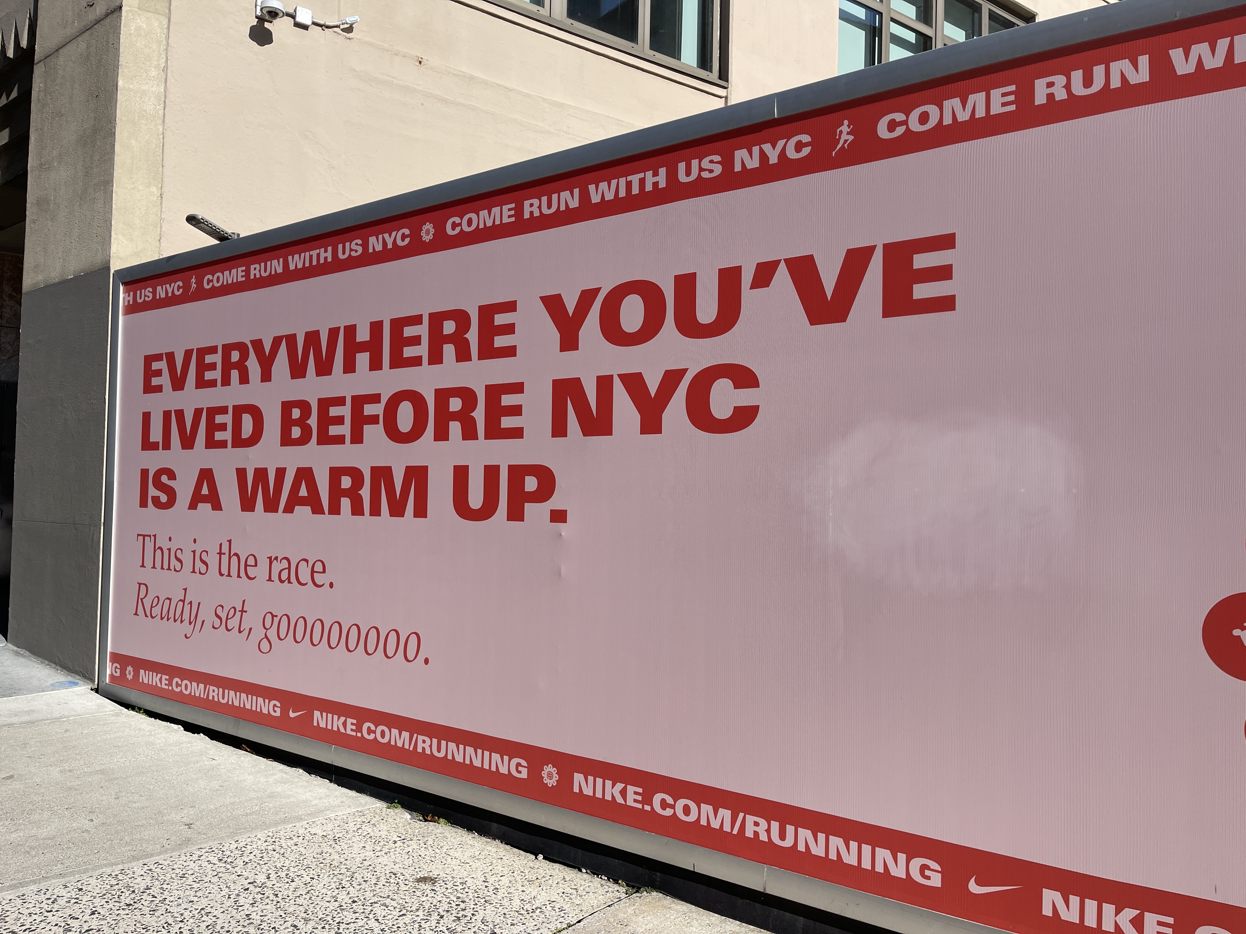 nyc experiment: week ten