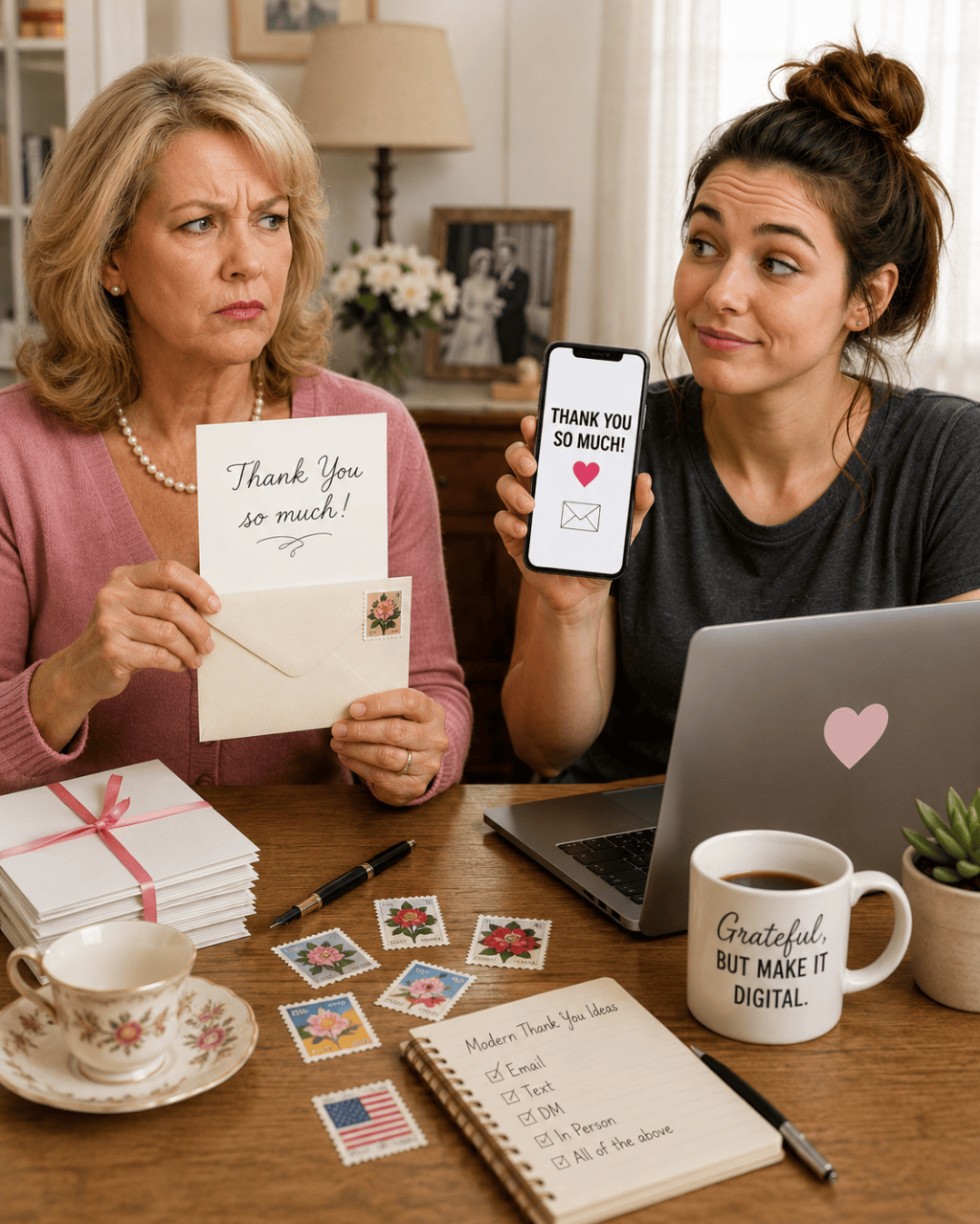 we need to talk about thank you notes